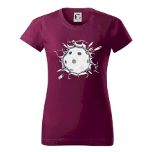 Florbal míč v triku