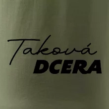 Jaký táta / máma - taková dcera psací