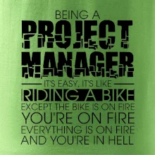 Being A Project Manager - bike