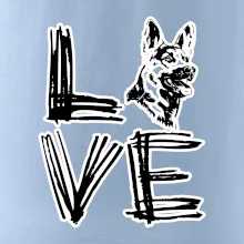 Německý ovčák love