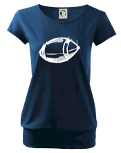 Americký fotbal míč skica