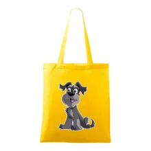 Knírač kreslený sedící