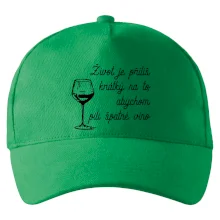 Život je příliš krátký - sklenička Život je příliš krátký - sklenička