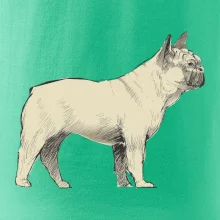 Vintage French bulldog