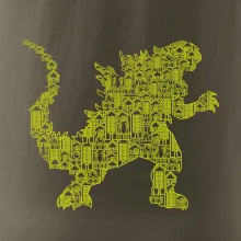 Kaiju godzilla město