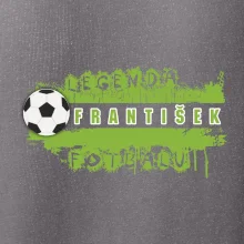 Jméno - legenda fotbalu zelená