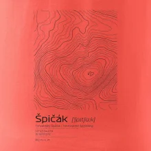 Špičák - vrstevnice v obdélníku