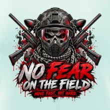 Lebka bojovníka no fear paintball