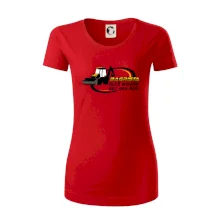 Bagrista v kruhu - vlastní nápis