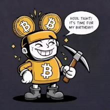 Hodl tight, it's time for my birthday!