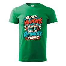 Nejsem hlučný jen rytmicky upřímný - vtipný buben