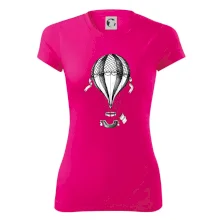 Horkovzdušný balón  kreslený