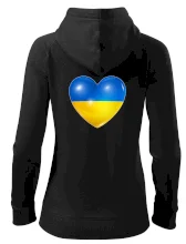 Ukrajina srdce vlajka