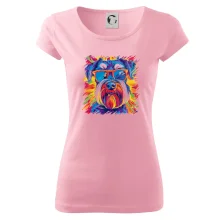 Knírač barevný styl 70s