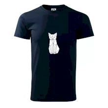 Origami kočka zepředu