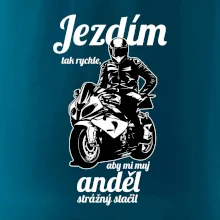 Silniční motorka - jezdím tak rychle, aby mi můj anděl strážný stačil