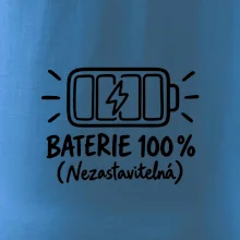 Máma a dítě baterie 100%