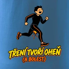 Běžecké tření tvoří oheň