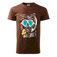 Potapěčské brýle text