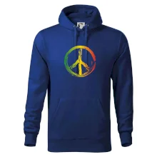 Peace symbol paint