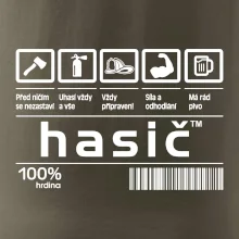 Čárový kód - Hasič