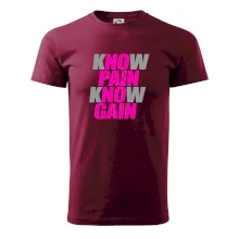 Know Pain, Know Gain