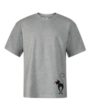 Zamilovaná kočka zezadu