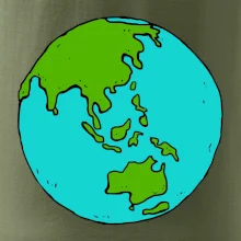 Planeta na prsu - Austrálie