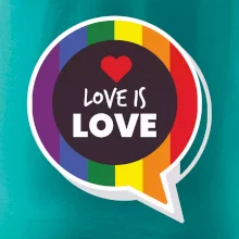 Love is love bublina