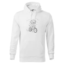 Lagotto romagnolo karikatura na kole černá