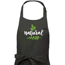 Natural - nápis v listech