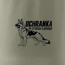 Ochranka na čtyřech tlapkách - vlčák