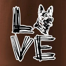 Německý ovčák love