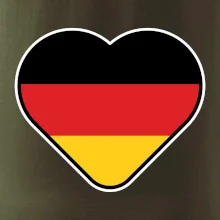 Germany love velké - Německá vlajka