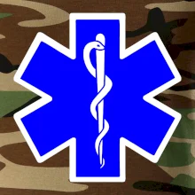 Hvězda samostatná - záchranář / rescue