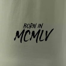 Born in - Římské číslo 1955