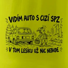 Vidím auto s cizí spz
