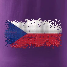 Česká vlajka - tetris