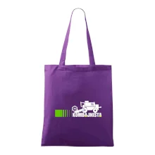 Kombajnista zelená a žlutá