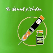 4x denně píchám Insulin