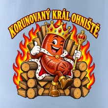 Korunovaný král ohniště