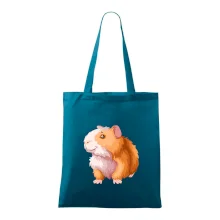 Morče - kreslené, bílo oranžové