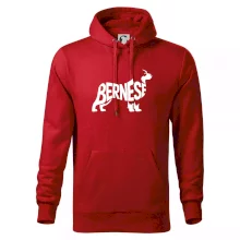 Bernese Mountain Dog nápis v těle