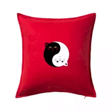 Kočky jin jang barevné