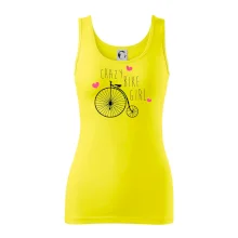 Crazy bike girl