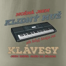 Klávesy klidný muž