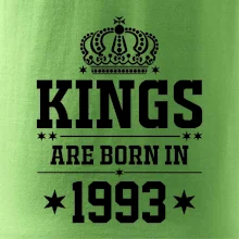 Kings are born in 1993