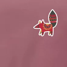 Folklor na prsu liška