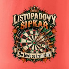 Listopadový šipkař mistr terče