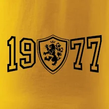 Narozeninový motiv - znak - 1977 Narozeninový motiv - znak - 1977